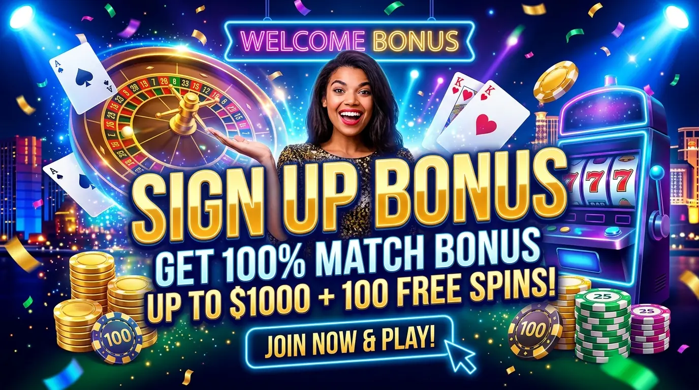 Blackjack Ballroom new player bonus