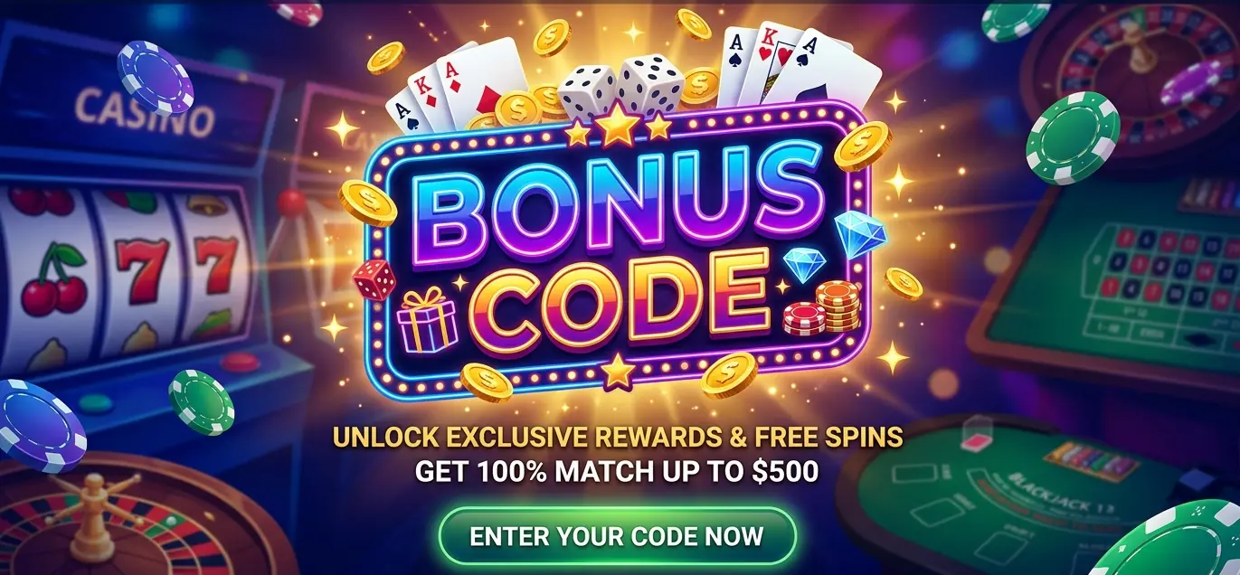 Blackjack Ballroom casino bonus code